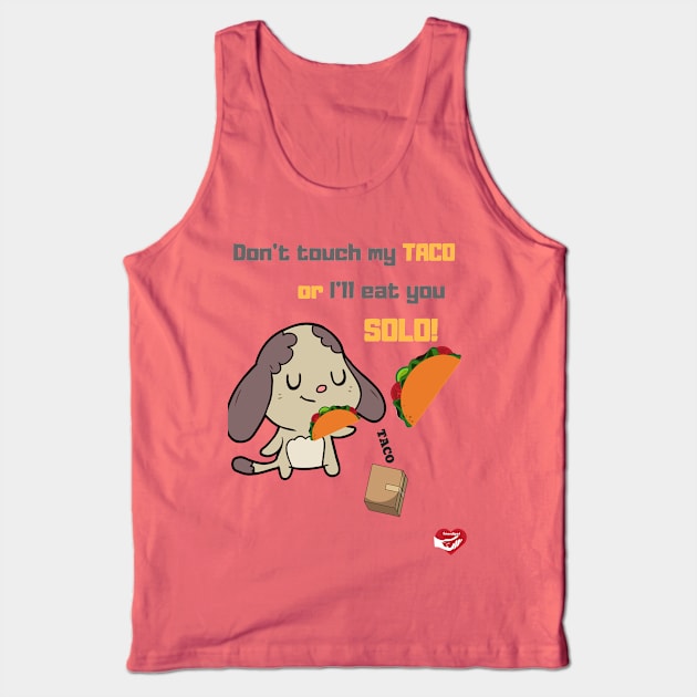 Taco Dog Tank Top by Friendipets